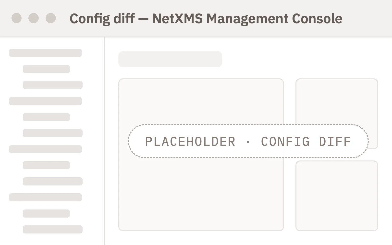 Device configuration diff between two backups