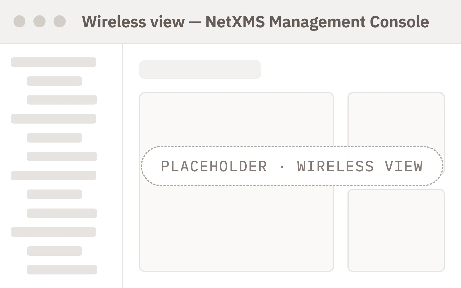 Wireless view: access points, radios and connected stations